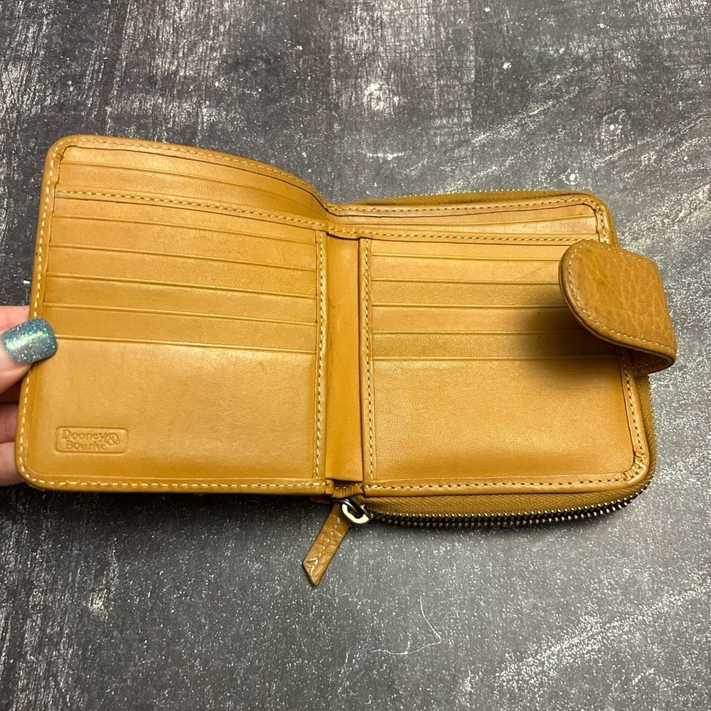 Dooney and Bourke Yellow Wallet - Picture 5 of 7